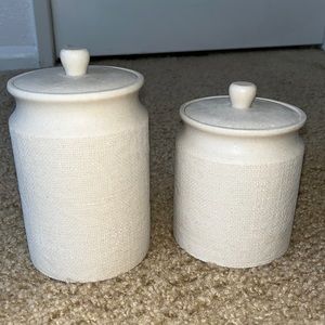 Hearth and Hand canisters (set of 2)
